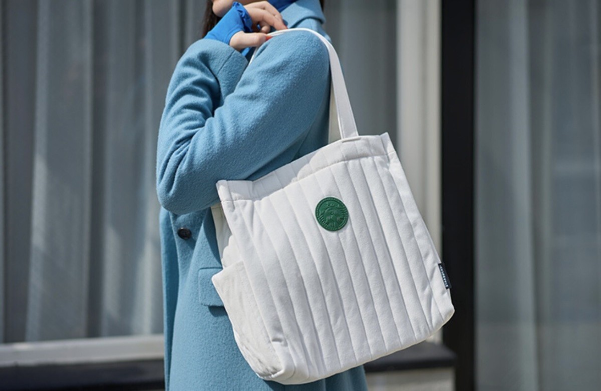 Starbucks Limited Edition Japan Lucky Bag 2023 and 2024 White Tote