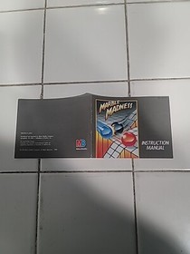 MARBLE MADNESS : (NES , 1988) = **INSTRUCTION MANUAL ONLY**