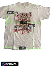 Chicago Bulls Michael Jordan Championship Caricature Shirt XL Salem Vintage 1991