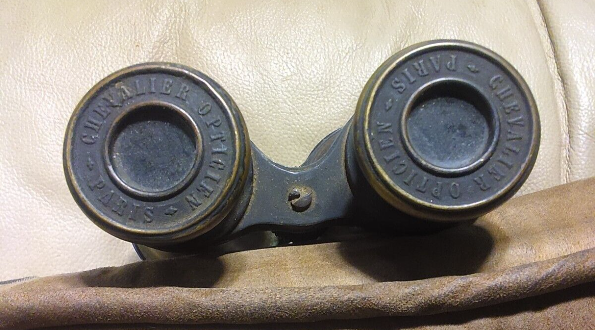 Objectif Ancien Boulade Lyon Vers 1860 - Laiton - Opticien Primitif - Collection