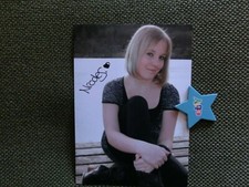 Nicole Scholz , oryginalna podpisana karta z autografem,D-112