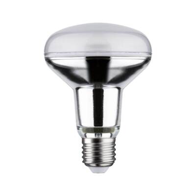 Paulmann Standard 230V, LED Reflektor, Silber, E27, Vollglas, Reflektorlampe 10W