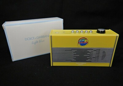 MUSIC DOLCE&GABBANA 希少 Dolce & Gabbana Light Blue Italian Zest Collectible Bluetooth