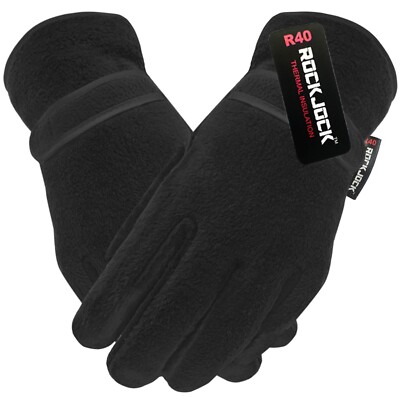 HERREN THERMOHANDSCHUHE FLEECE GEFÜTTERTE ISOLIERUNG EINFACHE BEFESTIGUNG ZU GEHEN ARBEIT ML L-XL