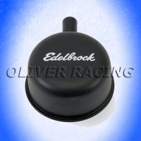Edelbrock EntlüFter Ventildeckel Schwarz Rund Mit 90° Anschluss 4413