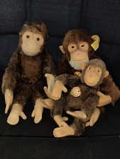 Steiff JOCKO Affe aus 1950 5312 Schimpanse 12 cm Sammlerstück mit Plakette