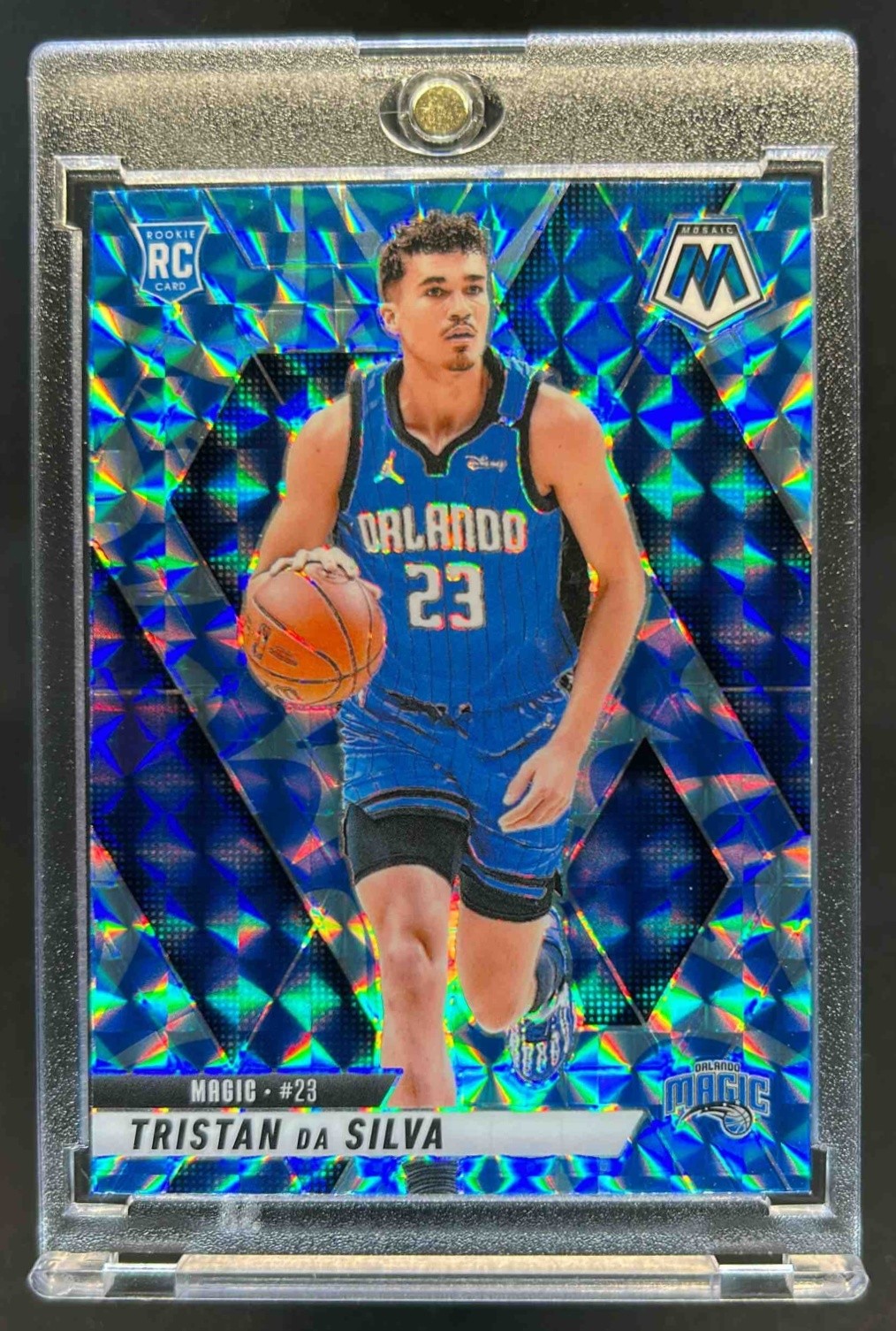 2024-25 Mosaic Tristan da Silva RC Reactive Blue Rookie #230 Magic