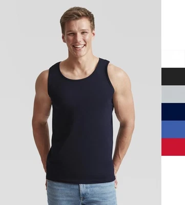 10 Stück Set Tanktop Unterhemd FRUIT OF THE LOOM Valueweight Athletic 61-098-0 N - Bild 1 von 4