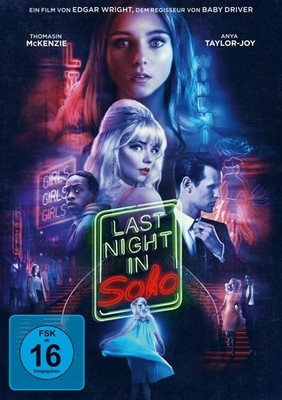 Last Night in Soho (DVD) Anya Taylor-Joy, Matt Smith, Diana Rigg, Terence Stamp