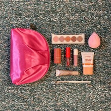 NEW 2025 ULTA BEAUTY COLLECTION 8-Piece Makeup Gift Set w/ Pink Makeup Bag