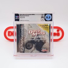 PS1 PlayStation 1 DAVE MIRRA FREESTYLE BMX: MAXIMUM REMIX - WATA GRADED 8.5 A 