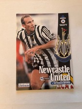 Newcastle United v Tottenham Hotspur Programme 4 October 1997