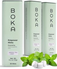 RRP &pound;20 Boka Empower Hydroxyapatite Breath Mints - 3-Pack, 30ct each Sugar Free