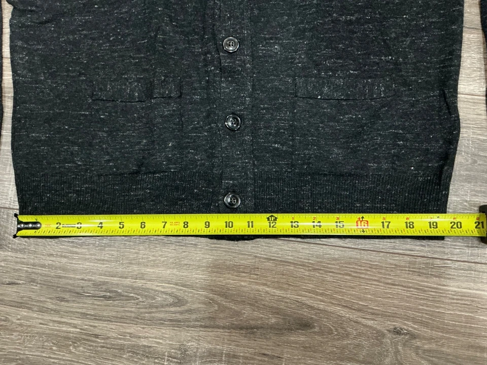 Cárdigan Suéter Todd Snyder Mezcla Lana Negro/Blanco Destacado Para Hombres XL NUEVO CON ETIQUETAS B35 Foto 3 de 4