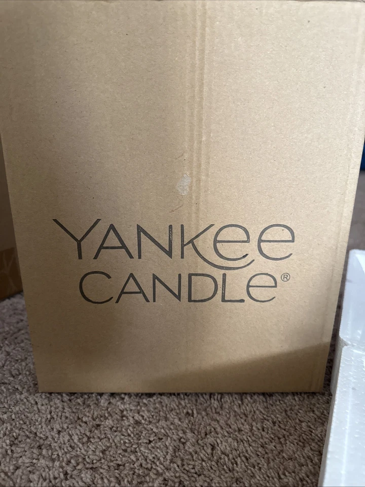 Juego de cilindros de vidrio crepitante transparente Yankee Candle Foto 4 de 4