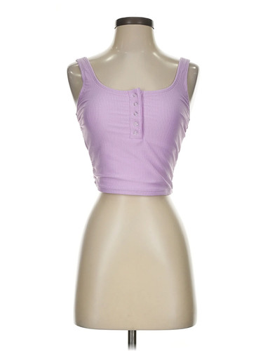 Ninety-Nine Degrees Women Purple Tank Top XS