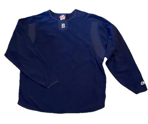 majestic home plate tech fleece pullover