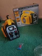 Rally 8-in-1 Portable Power Source With Jumper Cables Air Compressor Open Box Rally 8-in-1 Portable Power Source With Jumper Cables Air Compressor Open Box
