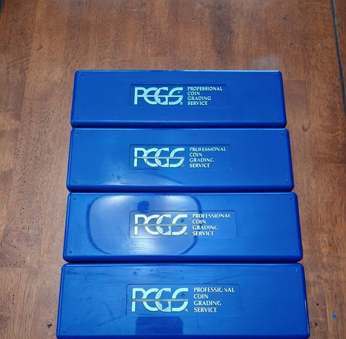 🪙PCGS GRADED COIN HOLDER  Storage Box 4 Pack 🪙