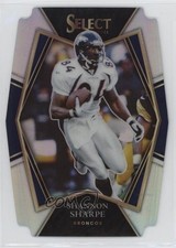 2021 Panini Select Premier Level Silver Prizm Die-Cut Shannon Sharpe HOF 18ef