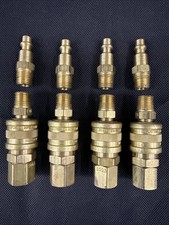 Foster 3003 Female Male Quick Coupler 1/4  NPT Air Fittings 12 Pc. Set  M  Style