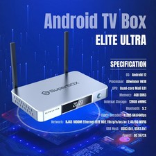 Superbox Elite Ultra 4GB 128GB Emmc Android 12