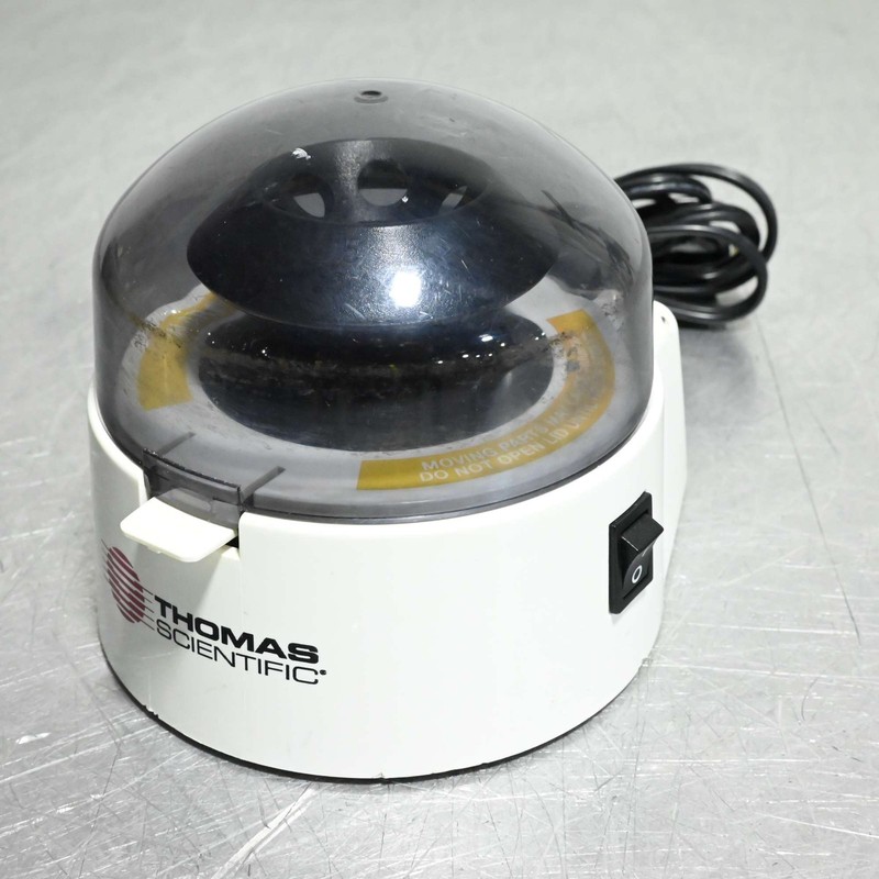 Thomas Scientific SD Micro Centrifuge 6000 RPM Lab Equipment Spin Down 6-Place