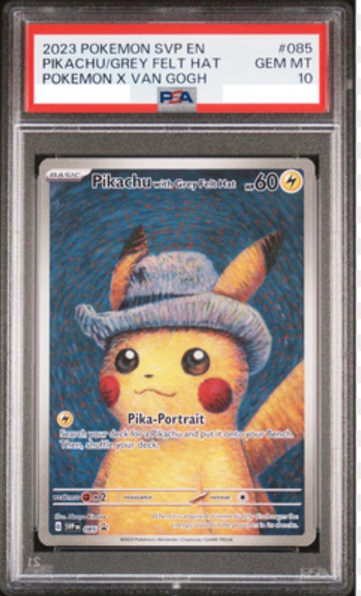 Pikachu with Grey Felt Hat Promo #85 PSA 10 - Mystery Graded Slab Packs: Read!