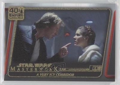 2020 Topps Star Wars Masterwork Canvas 7/25 A Very Icy Corridor #ESB-2 ls5