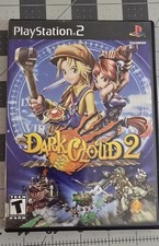 Dark Cloud 2 PlayStation 2 PS2 Black Label CIB testato pulito!