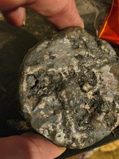 Wootz (Al-Biruni  ingot) Crucible Steel. ingot 001
