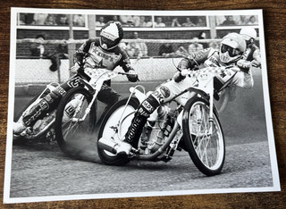 SWINDON v KINGS LYNN ANDREW SILVER 7 x 5" SPEEDWAY PHOTO
