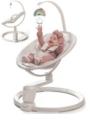 Baby Swings for Infants, Dual Motion Side-To-Side Front-To-Back Baby Swing Roc
