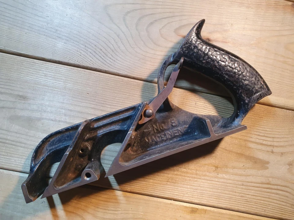 Vintage Stanley 78 Rebate Plane Main Body Old Woodworking Hand Tools Carpentry - Image 2 of 4