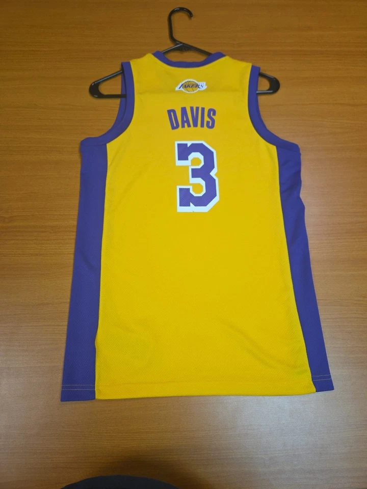 Camiseta NBA Los Angeles Lakers #3 Anthony Davis Talla Juvenil L Foto 4 de 4
