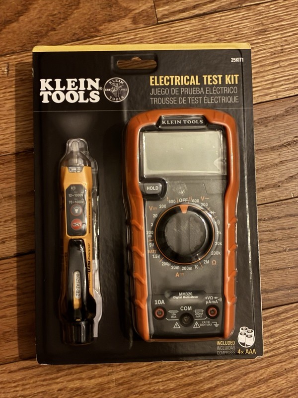 Klein Tools Digital Multimeter and Non-Contact Voltage Tester Set MM320 - 25KIT1