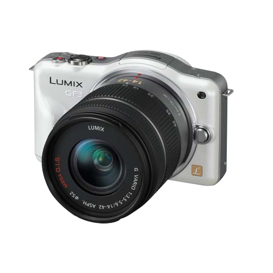 Panasonic LUMIX DMC-GF3K 12.1MP Digital Camera - Black (Kit w