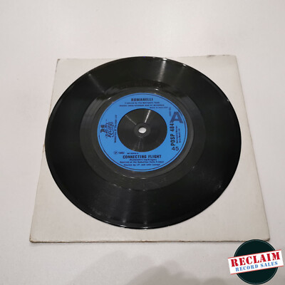 romanelli connecting flight 7'' vinyl record very good condition