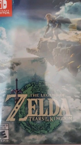 The Legend of Zelda: Tears of the Kingdom Switch Nintendo Sealed New Game