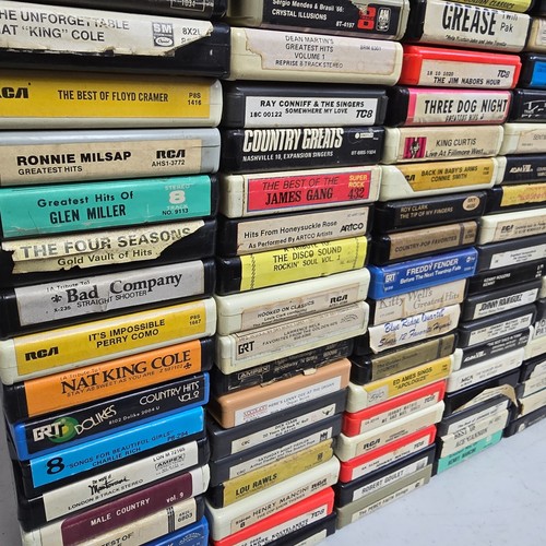 Lot of 98 Assorted 8-Tracks Mixed Genres - Vintage 8 Track Tape Cartridge #220 - Picture 3 of 5