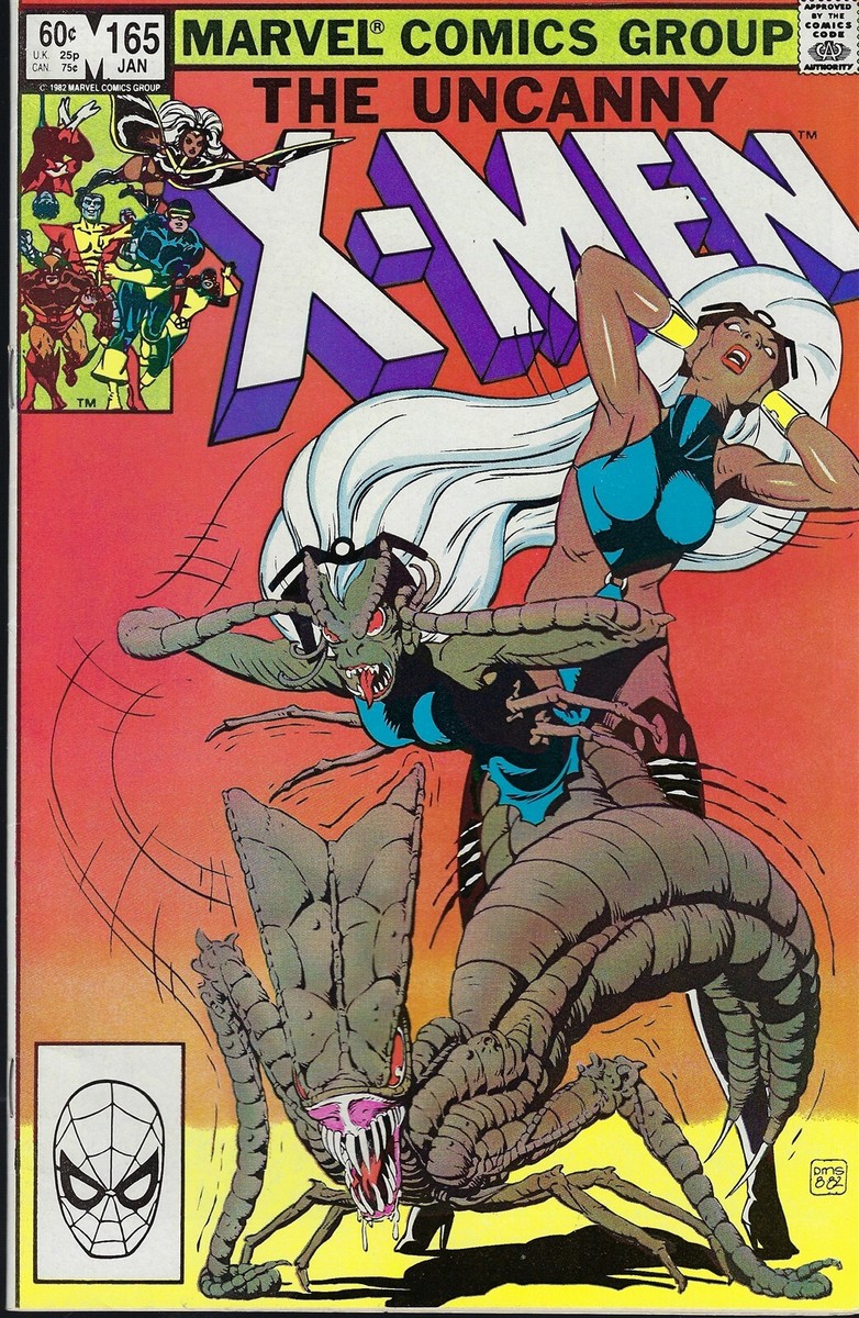 Uncanny X-Men(Marvel-1963)#165-Direct-KEY-1ST Paul Smith Art on