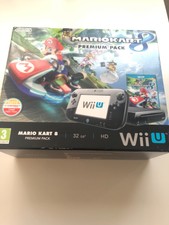 Nintendo Wii U Console 32gb Premium Mario Kart 8 For Sale Online Ebay
