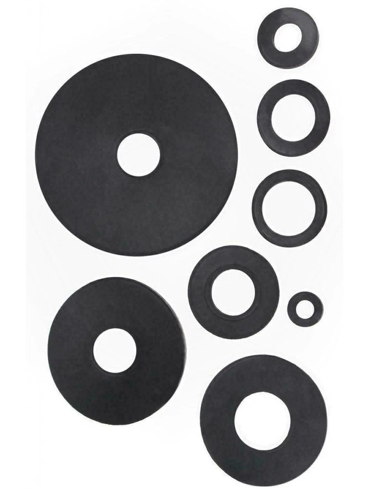 100x Gummi Unterlegscheibe Gummischeibe Gummiunterlegscheiben Gummischeiben - Bild 2 von 3
