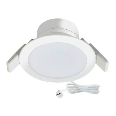15W Warm White 3000K Dimmable Integrated Driver LED Downlight 125mm cutout 