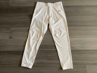 NEW $80 NIKE VAPOR PRIME BASEBALL PANT WOVEN LONG CUFFED NATURAL BQ3239-120 XL