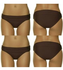 BN Ladies Mocha Brown Bikini Bottoms Size XL (16/18)