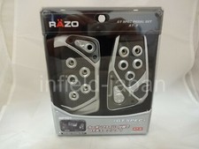 Carmate Car Pedal Set Razo Gt Spec At-s Carbon Silver Rp101 Fs