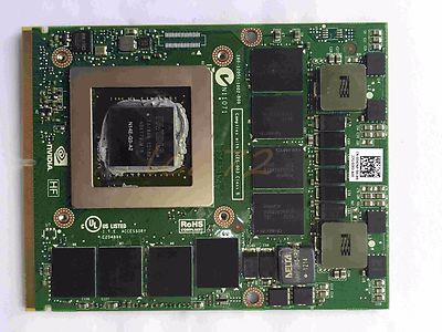 HP Dell M6600 M6700 4GB GDDR5 NVIDIA N14E-Q3-A2 Quadro K4000M Video Card