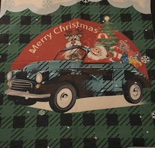 lot of 2 Christmas pillow covers 17x18