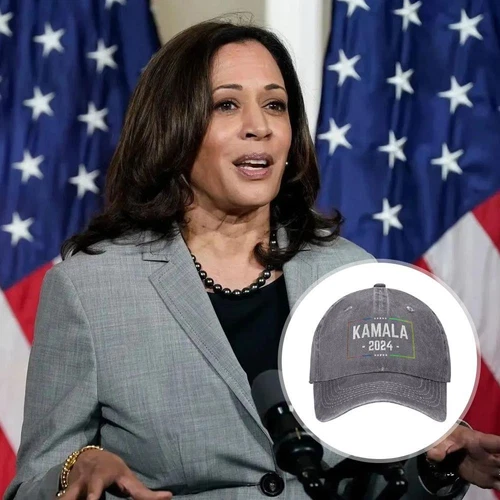 Kamala Harris 2024 Hat (Embroidered Dad Cap)